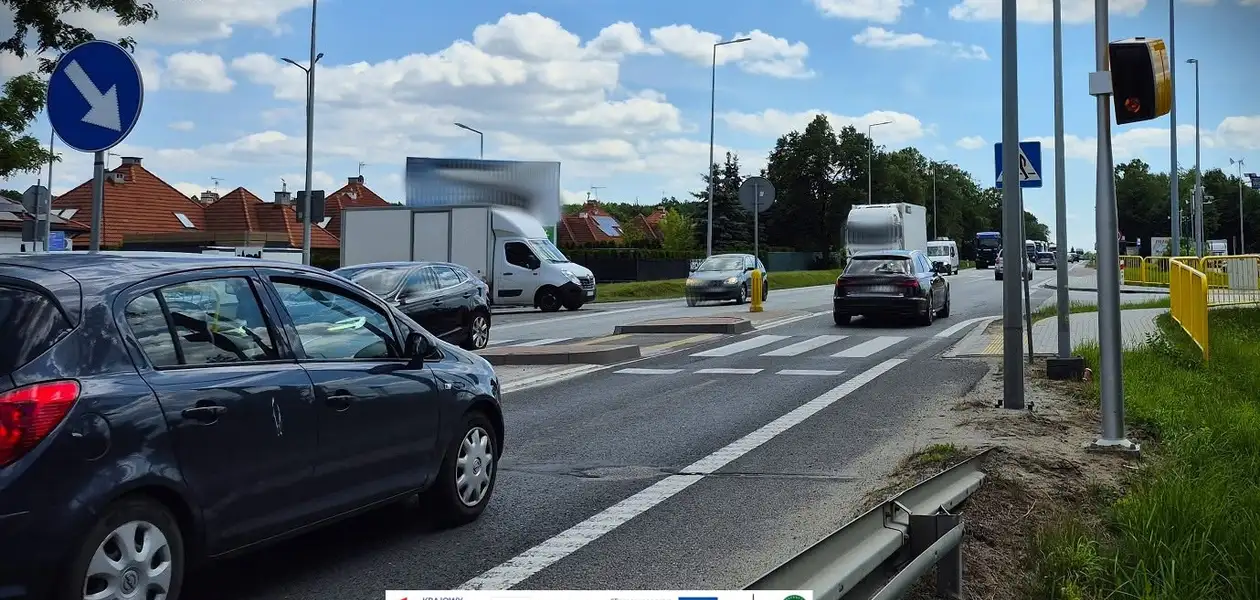 Fotoradar w Głogowie Małopolskim, fot. Centrum Automatycznego Nadzoru nad Ruchem Drogowym