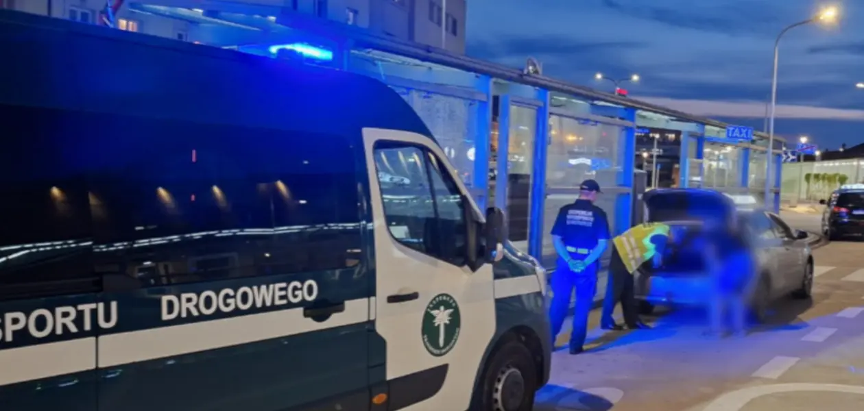 Policyjne kontrole przewozu osób „na aplikację” / fot. KMP w Rzeszowie