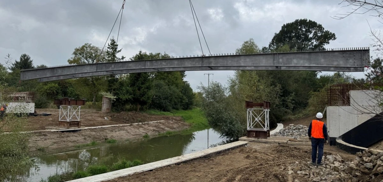 Budował kładki nad Strugiem, fot. MZD w Rzeszowie