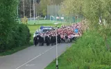 Kibice przejdą ulicami Rzeszowa. Utrudnienia przed meczem Resovii ze Stalą Stalowa Wola fot. KMP w Rzeszowie 