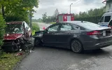 Poranne wypadki w Błażowej i w Boguchwale. Dwie osoby w szpitalu fot. KMP w Rzeszowie 
