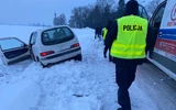 Tragiczny wypadek w Oleszycach. Nie żyje 65-letni mężczyzna  Wypadek w Oleszycach / fot. KPP w Lubaczowie 