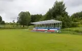 Nowe oświetlenie i tablica wyników. Inwestycja na stadionie na osiedlu Przybyszówka Stadion przy ul. Stadionowej - fot. Grzegorz Bukała / UM Rzeszowa 