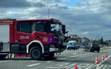 Śmiertelny wypadek na al. Sikorskiego. Motocyklista zginął na miejscU fot. RESinet.pl 