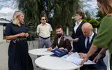 Nowe latarnie na dwóch rzeszowskich osiedlach. Rozświetlą ponad 3 km dróg Podpisanie umowy na montaż nowego oświetlenia na dwóch rzeszowskich osiedlach, fot. Grzegorz Bukała / UM Rzeszowa 