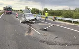 Kolizja na S19 w Stobiernej. Sprawca był nietrzeźwy, miał ponad 1,5 promila Kolizja na S19 w Stobiernej, fot. KMP w Rzeszowie 