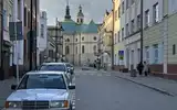 Ul. Bernardyńska zamknięta dla aut. Rzeszów testuje pierwszą szkolną ulicę ul. Bernardyńska w Rzeszowie, fot. ViC / Archiwum RESinet.pl 