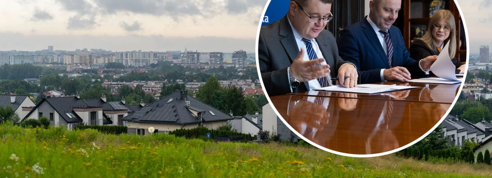 Ważny krok w kierunku utworzenia parku dendrologicznego na Zalesiu fot. Urząd Miasta Rzeszowa 