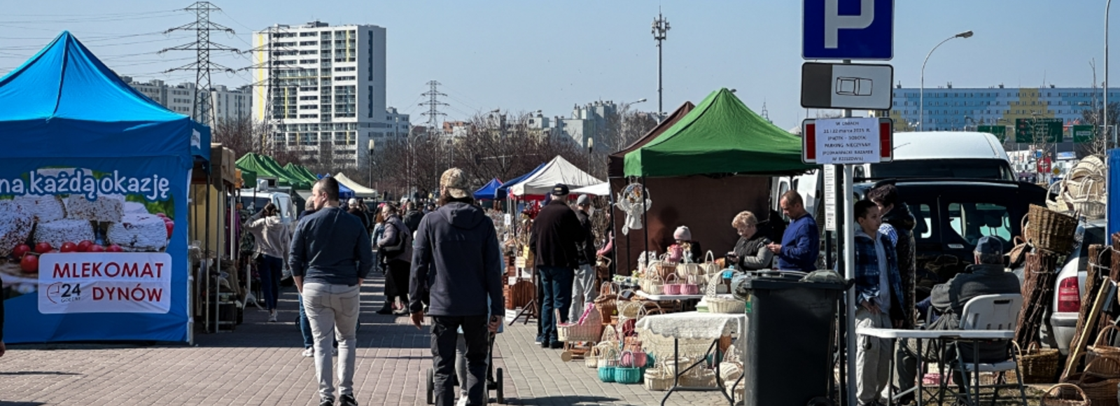 Lokalne produkty w Parku Papieskim. Podkarpacki Bazarek już w tę sobotę Marcowa edycja Podkarpackiego Bazarku - fot. ViC / RESinet.pl 