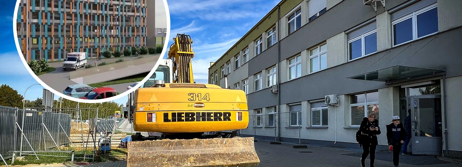 Rusza budowa lądowiska i parkingu wielopoziomowego przy szpitalu „na górce”  