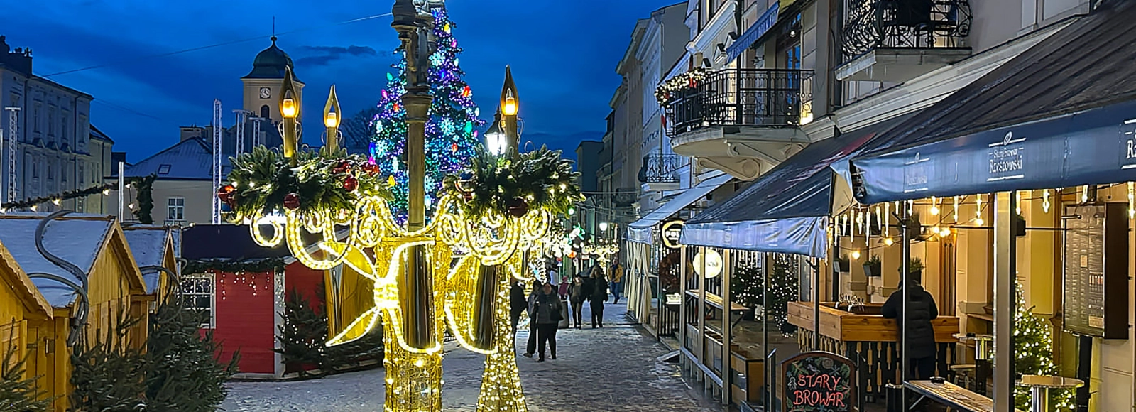 Święta na bogato: Rekordowa kwota na iluminacje. Jak rozbłyśnie Rzeszów w tym roku? fot. Archiwum RESinet.pl 