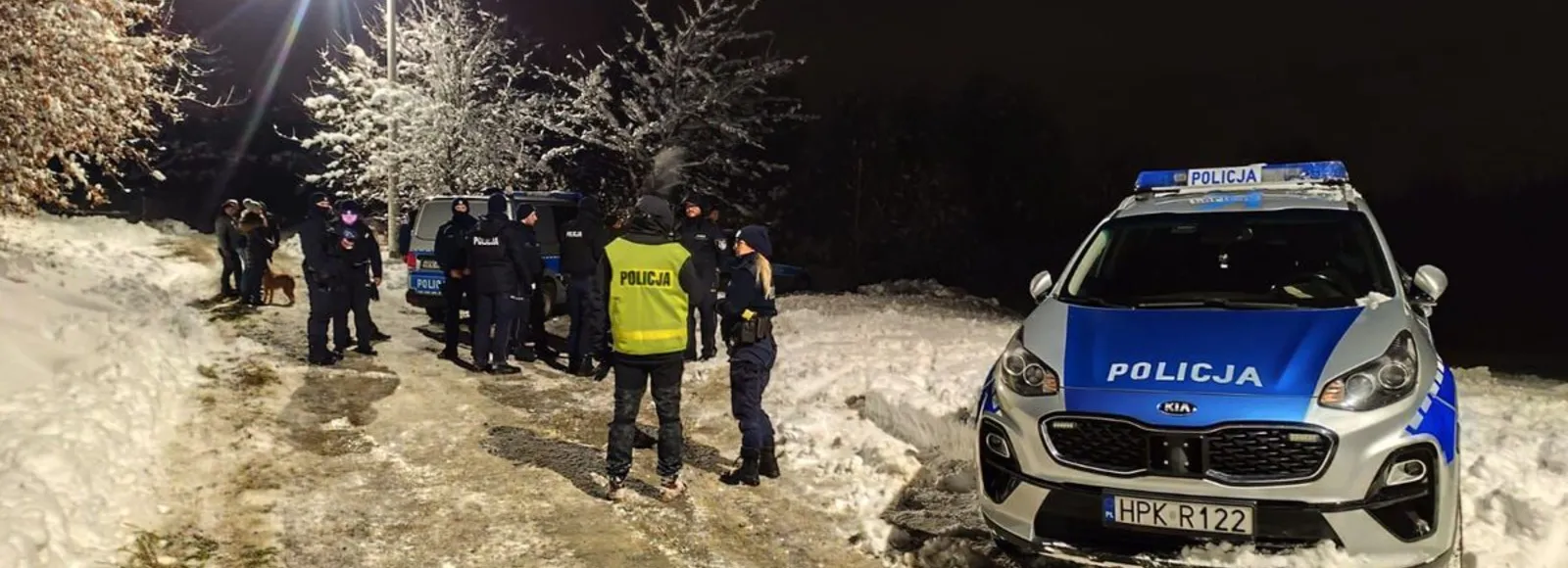 Tragiczny finał poszukiwań zaginionej 88-latki z Trzciany fot. KMP w Rzeszowie 