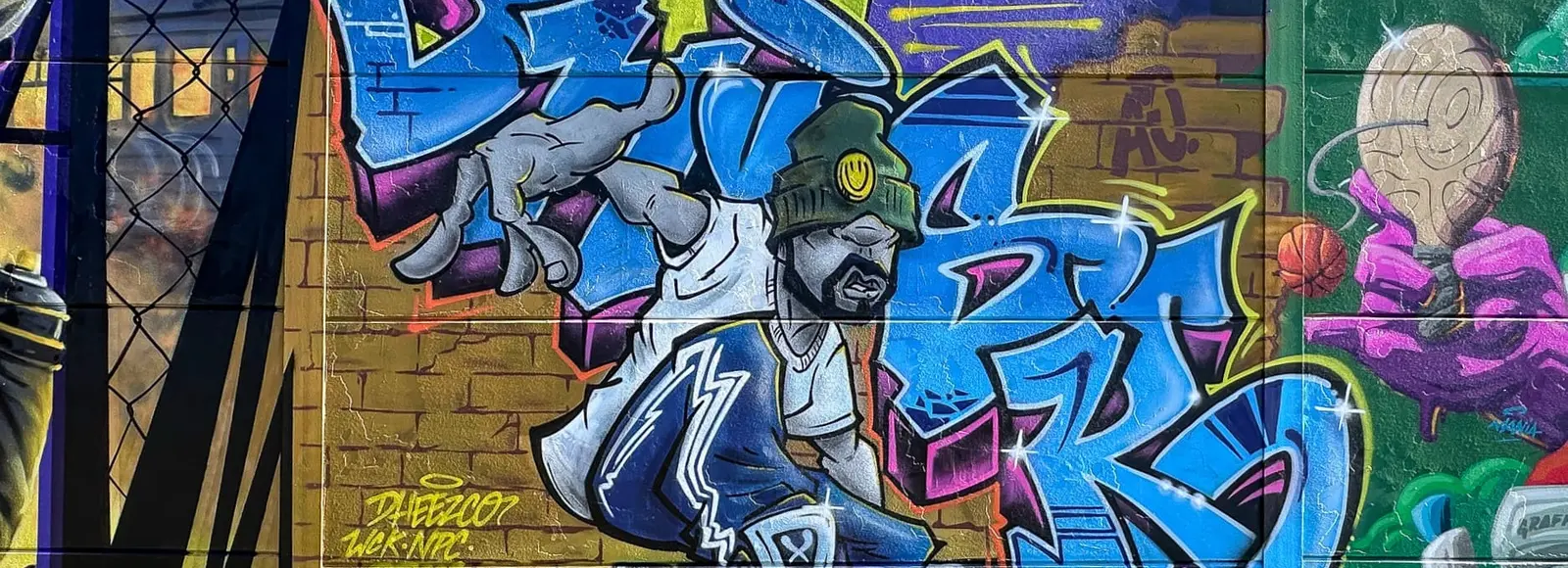 Ekrany akustyczne przy ul. Rzecha nie do poznania. Zmieniły się w galerię street artu [ZDJĘCIA] CANS LOVERS Street FEST, fot. ViC / RESinet.pl 