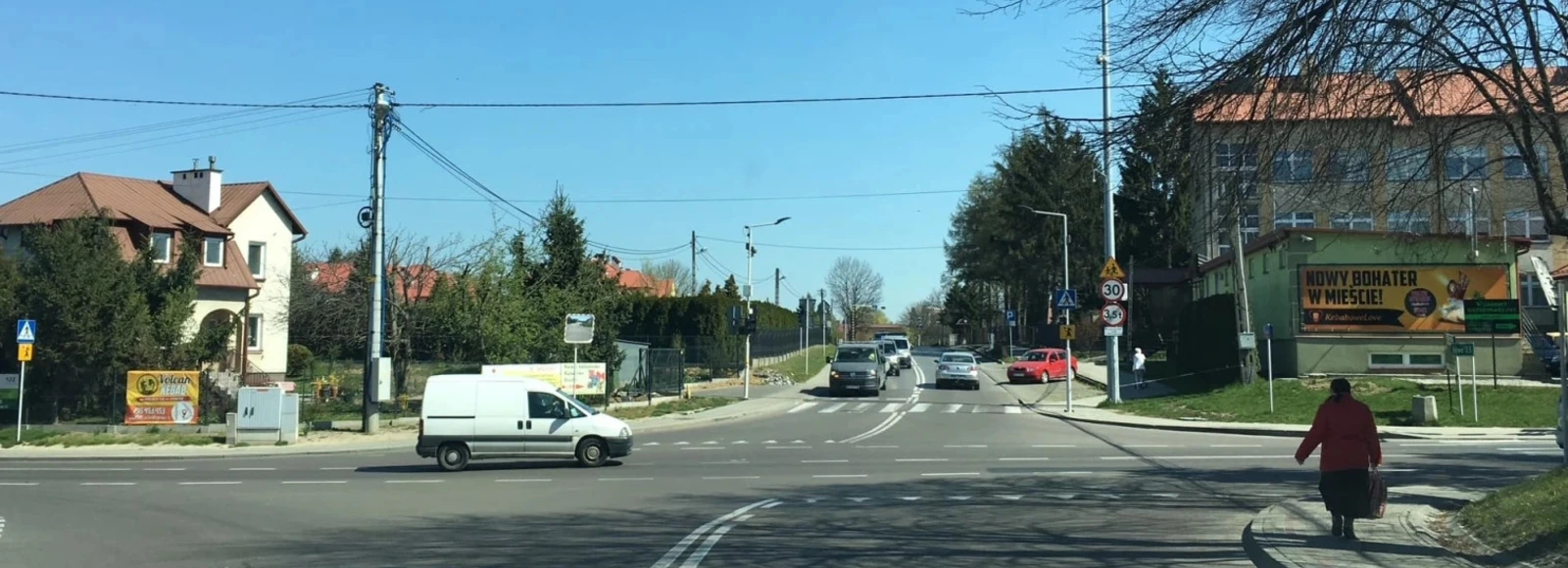 Minironda na Słocinie coraz bliżej. Prace ruszają w piątek, ruch będzie sterowany ręcznie Skrzyżowanie ulic: Słocińskiej, św. Rocha, Wieniawskiego, Powstańców Śląskich i Powstańców Wielkopolskich / Archiwum RESinet.pl 