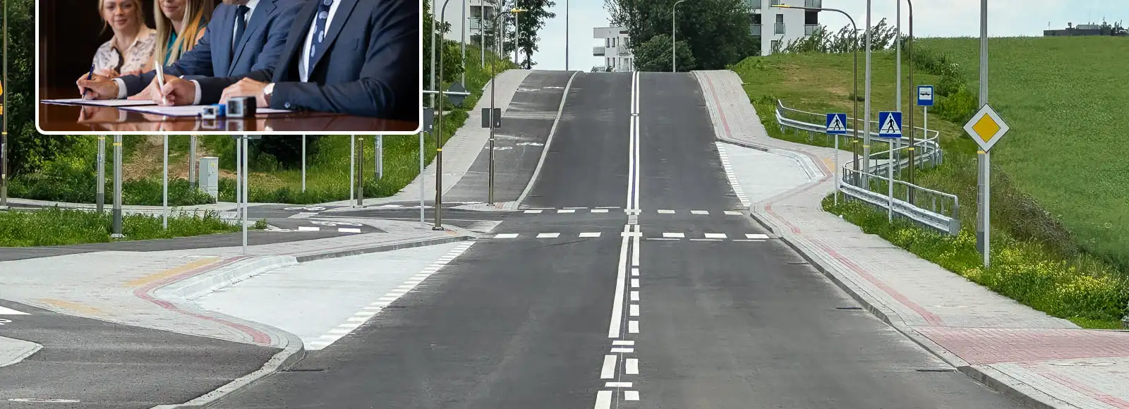 Nowa droga połączy osiedla Kotuli i Staroniwę. Jest umowa na kolejny etap inwestycji Fot. Archiwum RESinet.pl / Grzegorz Bukała z UM Rzeszowa 