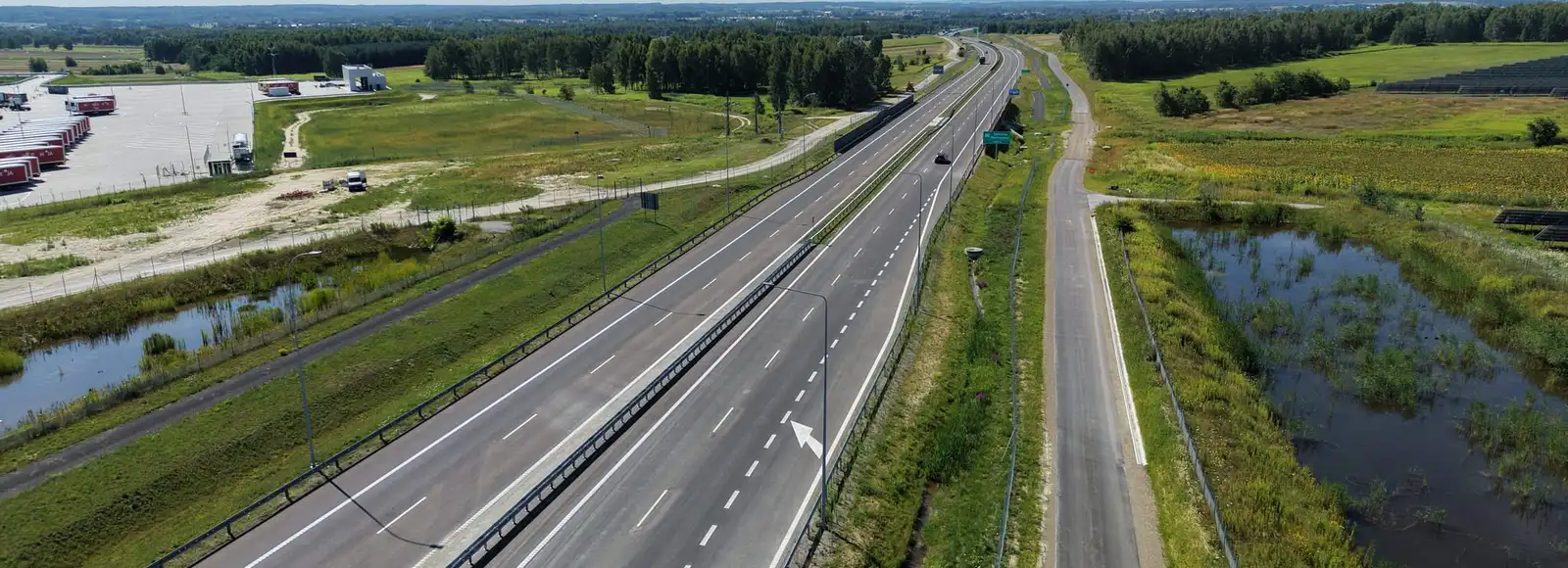 Pierwszy odcinek rozbudowanej S19 już otwarty Droga ekspresowa S19 fot. GDDKiA 