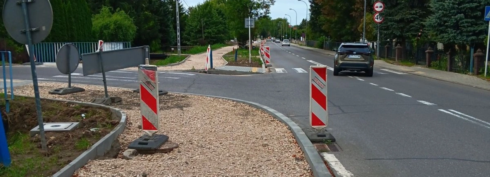 Na Zalesiu powstaje blisko kilometrowa ścieżka pieszo-rowerowa. Trwa rozbudowa ul. Robotniczej Robudowa ul. Robotnicznej / fot. MZD Rzeszów 