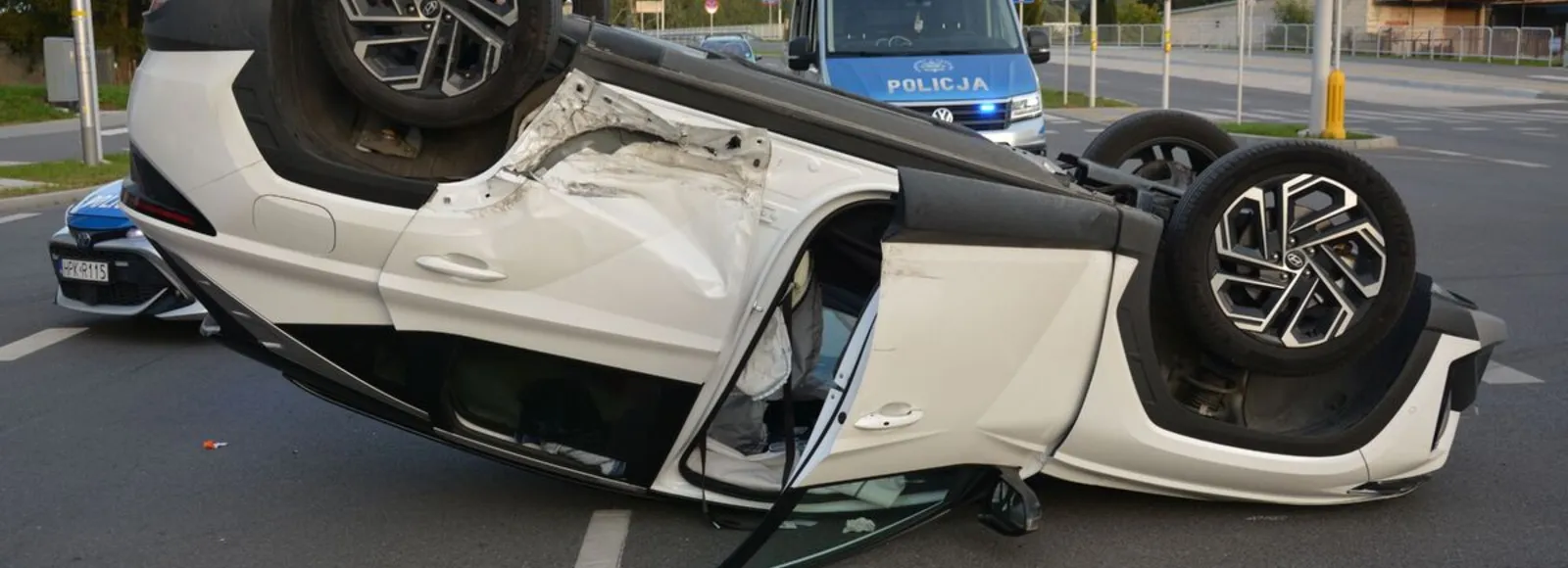 3 poważne wypadki, 11 rannych, 33 kolizje. Weekend na drogach Rzeszowa i powiatu fot. KMP w Rzeszowie 