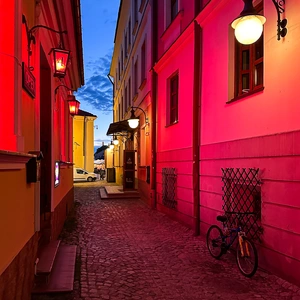 Przesmyk  - Rzeszów, Miasto nocą