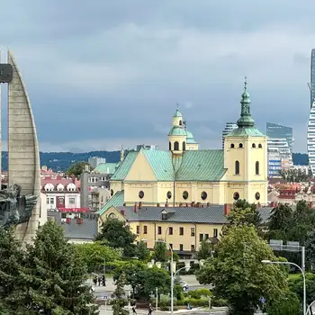 Widok na centrum Rzeszowa
