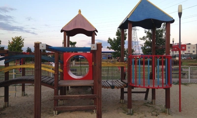 Plac zabaw w Parku Papieskim, Rzeszów