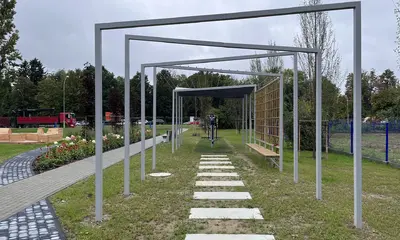 Ogród kieszonkowy przy ul. Kurpiowskiej, fot. ViC / RESinet.pl, Rzeszów