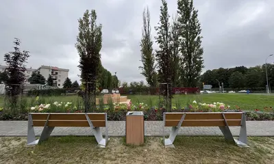 Ogród kieszonkowy przy ul. Kurpiowskiej, fot. ViC / RESinet.pl, Rzeszów