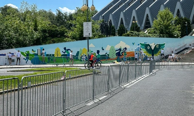 Mural w rejonie hali Podpromie, Rzeszów