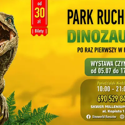 Dinoworld - park ruchomych dinozaurów