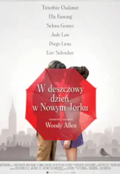 W deszczowy dzień w Nowym Jorku