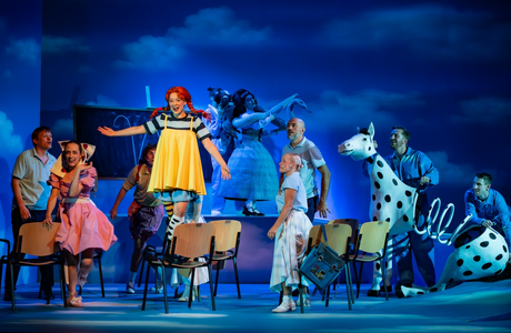 Zdjęcie ze spektaklu Pippi Langstrump / fot. Teatr Maska