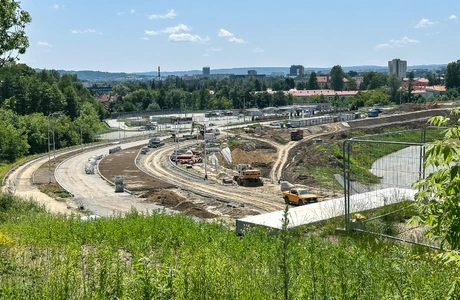 Rzeszów - Nowe zdjęcia z budowy Wisłokostrady [czerwiec 2025]