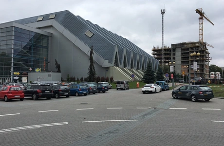 Zablokowany przejazd przy hali Podpromie. Kiedy zostanie przywrócony?