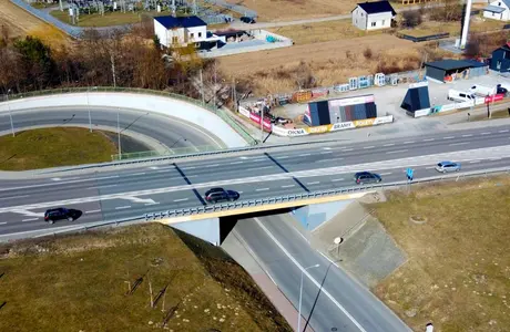 5 miesięcy potrwa remont wiaduktu na DK94 w Krasnem. Umowa podpisana Wiadukt w miejscowości Krasne / fot. GDDKiA 