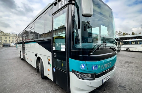 Na zdj. autobus Iveco Crossway Line 12 CNG na liniach MKS, fot. ViC / RESinet.pl