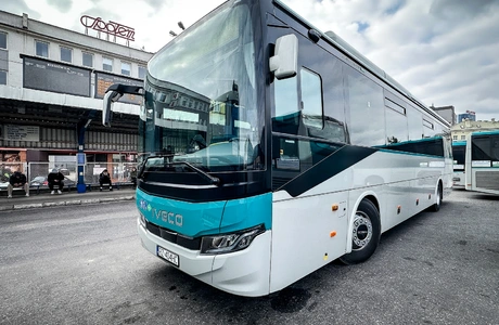 Na zdj. autobus Iveco Crossway Line 12 CNG na liniach MKS, fot. ViC / RESinet.pl
