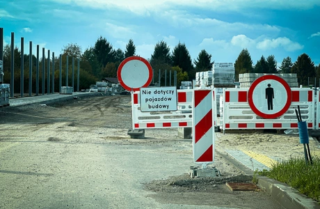Budowa drogi łączącej al. Krzyżanowskiego z ul. Wieniawskiego, fot. ViC / RESinet.pl