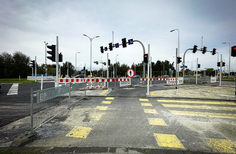 Budowa drogi łączącej al. Krzyżanowskiego z ul. Wieniawskiego, fot. ViC / RESinet.pl