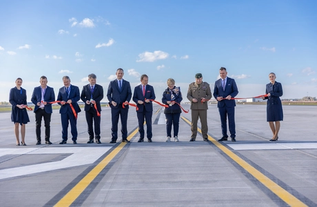 Zakończyła się ważna inwestycja na lotnisku w Jasionce fot. Biuro prasowe Portu Lotniczego Rzeszów - Jasionka 