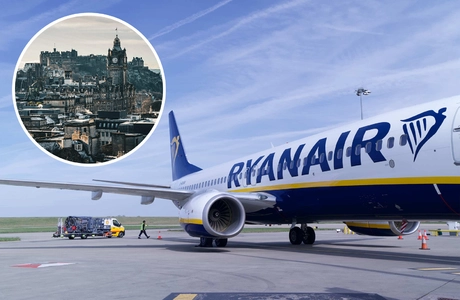Wystartowały loty z Jasionki do Edynburga fot. Materiały prasowe Ryanair / Pixabay 