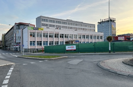 Zdjęcie z terenu budowy Corner Point, fot. ViC / RESinet.pl