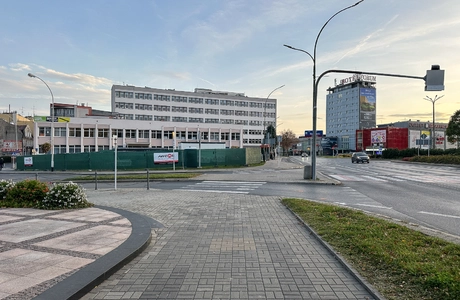 Zdjęcie z terenu budowy Corner Point, fot. ViC / RESinet.pl