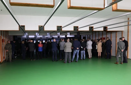 Otwarcie strzelnicy Powiatu Rzeszowskiego „Dycha” / fot. Powiat Rzeszowski