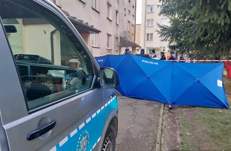 Tragedia w Sanoku. Dwie ofiary śmiertelne, ranni funkcjonariusze fot. KPP w Sanoku 