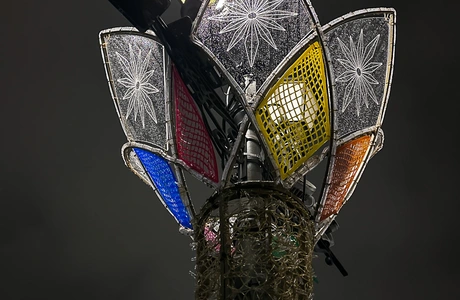 Montaż świątecznych iluminacji w centrum Rzeszowa - fot. ViC / RESinet.pl