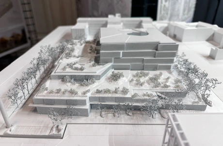 Koncepcje „Biblioteki Nowej” na wystawie pokonkursowej w WiMBP przy ul. Sokoła Wystawa pokonkursowa - fot. ViC / RESinet.pl 