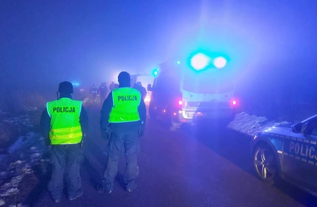 Katastrofa śmigłowca pod Rzeszowem. Nie żyją dwie osoby fot. Podkarpacka Policja 