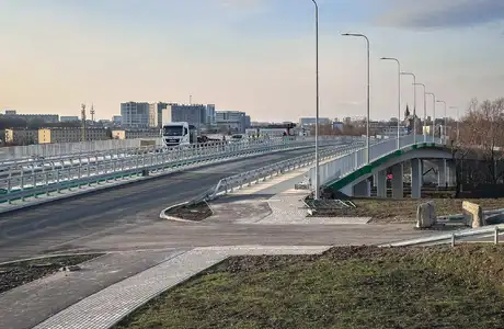 W styczniu pojedziemy Wisłokostradą? Budowa jest już na finiszu [ZDJĘCIA, FILM] Ostatnie prace na budowie Wisłokostrady - fot. ViC / RESinet.pl 