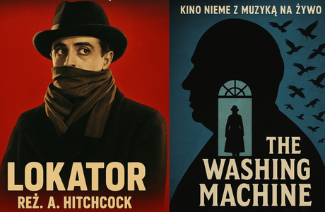 Wyjątkowe zakończenie roku w DKF Klaps. Nieme arcydzieło Hitchcocka z muzyką na żywo  