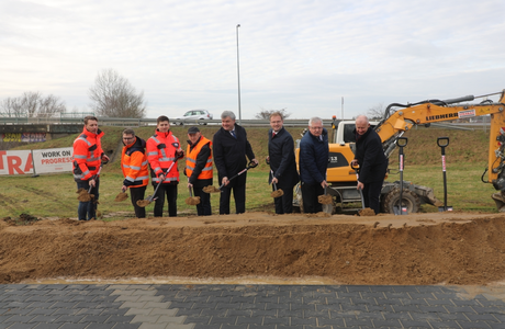 Powstanie most w Dąbrówkach k. Łańcuta. Przekazano plac budowy Rusza budowa mostu w Dąbrówkach k. Łańcuta / fot. UMWP 